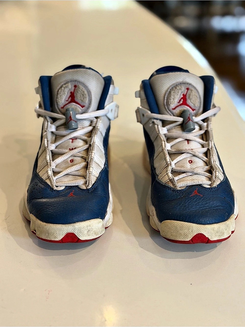 Jordan Air Jordan 6-17-23 "White College Blue" Sneakers